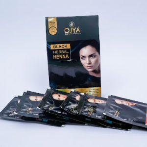 Ojya Herbal Heena Hair Color – Black Powder 60gm