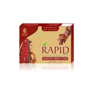 Ojya Rapid Maroon Henna Cone