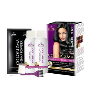 Ojya Organic Colorizma Heena Black Color With Soya Proteins & Biotin